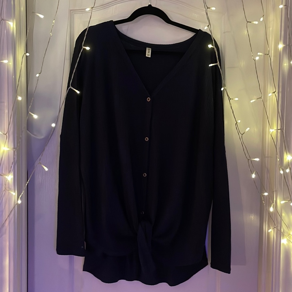 Navy shirt